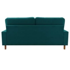 Dunelm Beatrice Matte Velvet 3 Seater Sofa -Harmony Furniture Store 30727298 alt04