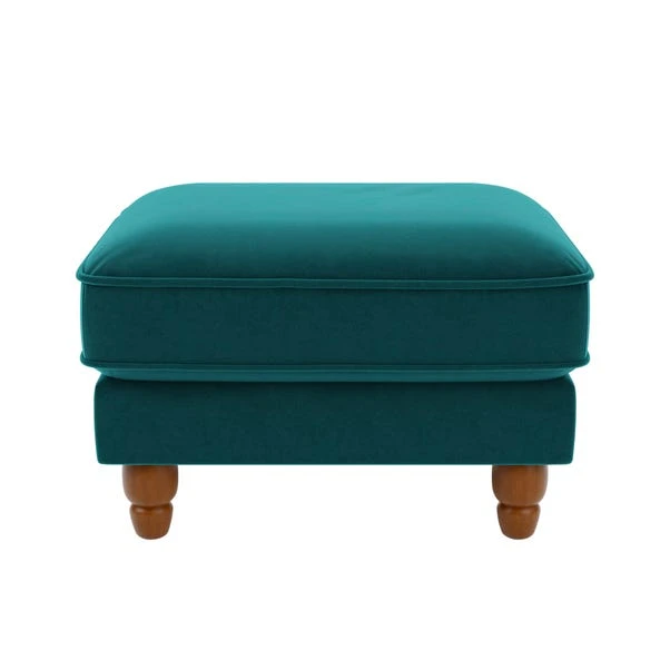 Dunelm Beatrice Matte Velvet Footstool Dunelm Beatrice Matte Velvet Footstool -Harmony Furniture Store 30727307 alt01