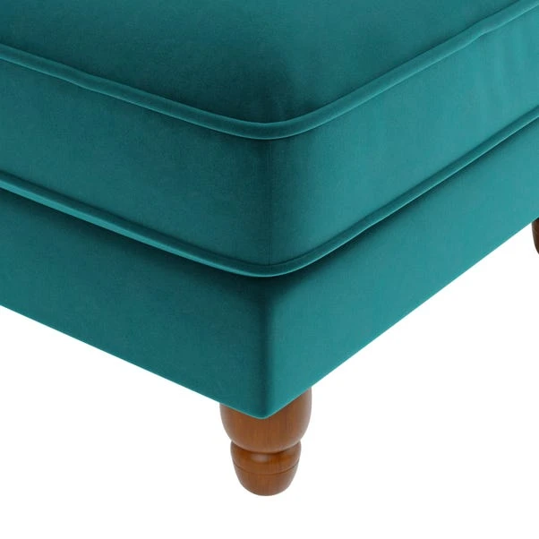 Dunelm Beatrice Matte Velvet Footstool Dunelm Beatrice Matte Velvet Footstool -Harmony Furniture Store 30727307 alt03
