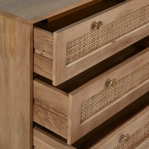 Dunelm Indi 3 Drawer Chest, Mango Wood Dunelm Indi 3 Drawer Chest, Mango Wood -Harmony Furniture Store 30727645 alt04
