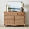 Dunelm Giselle 7 Drawer Chest, Mango Wood