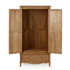 Dunelm Giselle Double Wardrobe, Mango Wood -Harmony Furniture Store 30727794 alt02