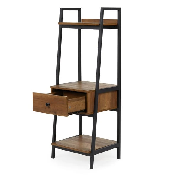 Dunelm Fulton Ladder Bedside Table, Pine Effect Dunelm Fulton Ladder Bedside Table, Pine Effect -Harmony Furniture Store 30728510 alt02