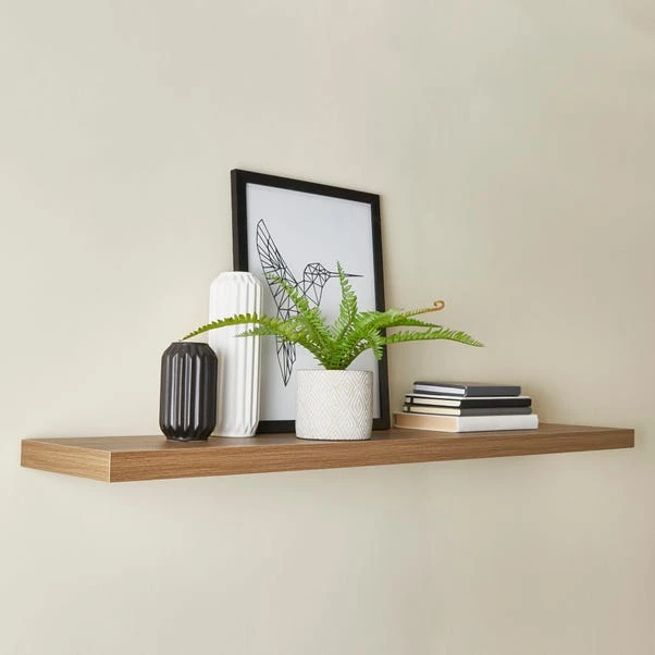 Dunelm Fulton Pine Floating Shelf Dunelm Fulton Pine Floating Shelf -Harmony Furniture Store 30733553