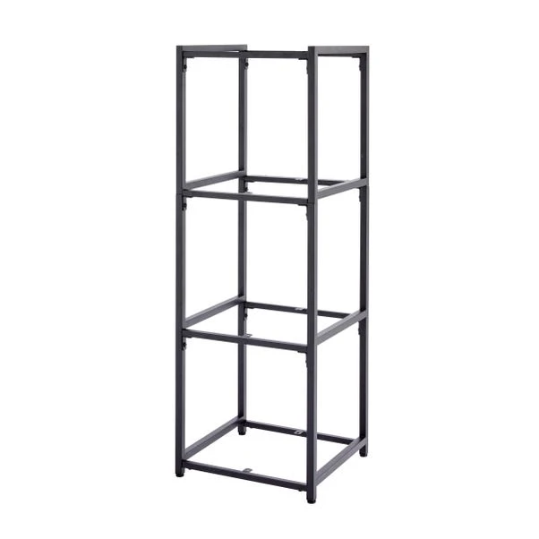 Dunelm Modular 4 Shelf Black Frame Component Dunelm Modular 4 Shelf Black Frame Component -Harmony Furniture Store 30733561