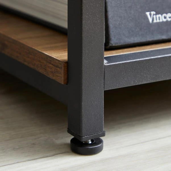 Dunelm Modular 4 Shelf Black Frame Component Dunelm Modular 4 Shelf Black Frame Component -Harmony Furniture Store 30733561 alt03