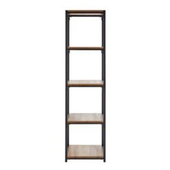 Dunelm Modular 5 Shelf Black Frame Component -Harmony Furniture Store 30733562 alt05