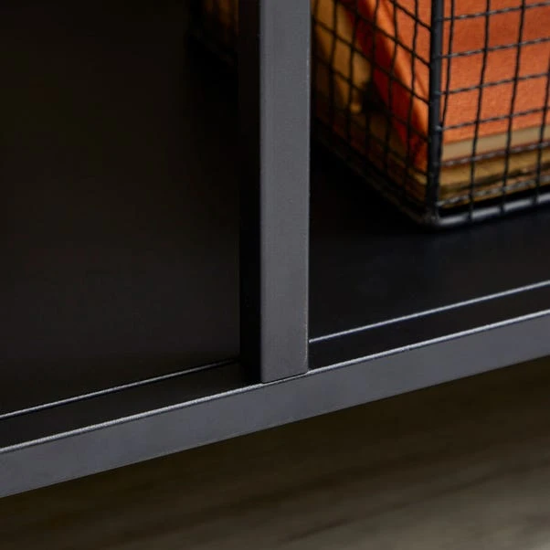 Dunelm Black Console Table Shelving Unit Dunelm Black Console Table Shelving Unit -Harmony Furniture Store 30737073 alt01