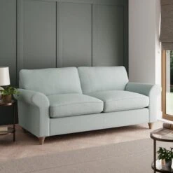 Dunelm Rosa Soft Chenille 3 Seater Sofa