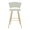 Dunelm Kendall Velvet Bar Stool