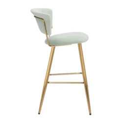 Dunelm Kendall Velvet Bar Stool -Harmony Furniture Store 30746398 alt03
