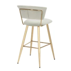 Dunelm Kendall Velvet Bar Stool -Harmony Furniture Store 30746398 alt04
