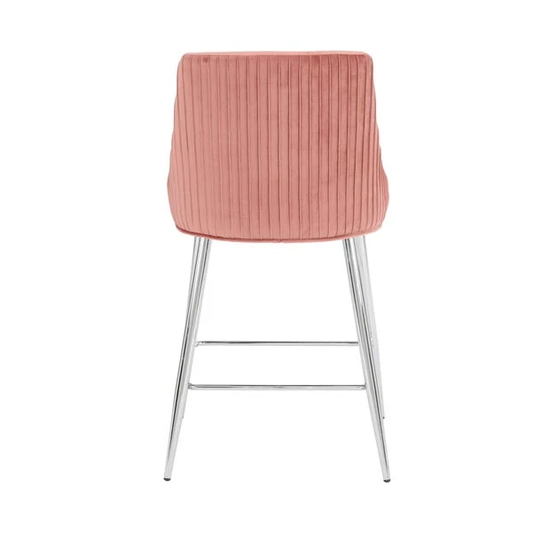 Dunelm Peyton Velvet Bar Stool Dunelm Peyton Velvet Bar Stool -Harmony Furniture Store 30748311 alt05