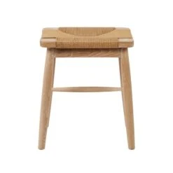Dunelm Churchgate Ash Wood Stool -Harmony Furniture Store 30748634 alt03