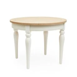 Dunelm Churchgate Ivory Round Dining Table -Harmony Furniture Store 30748636 alt02