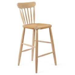 Dunelm Churchgate Ash Wood Spindle Bar Stool -Harmony Furniture Store 30748639 alt04