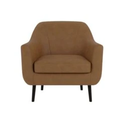 Dunelm Eddie Faux Leather Tub Armchair 2 Dunelm Eddie Faux Leather Tub Armchair -Harmony Furniture Store 30752137 alt02
