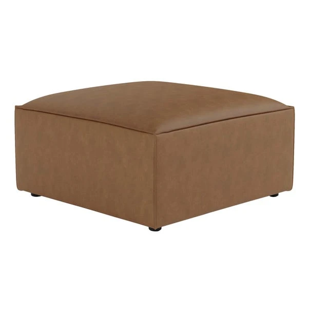 Dunelm Modular Arne Faux Leather Footstool Dunelm Modular Arne Faux Leather Footstool -Harmony Furniture Store 30752696 alt01