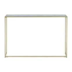 Dunelm Sullivan Gold Marble Effect Wide Slim Console 2 Dunelm Sullivan Gold Marble Effect Wide Slim Console -Harmony Furniture Store 30753021 alt02