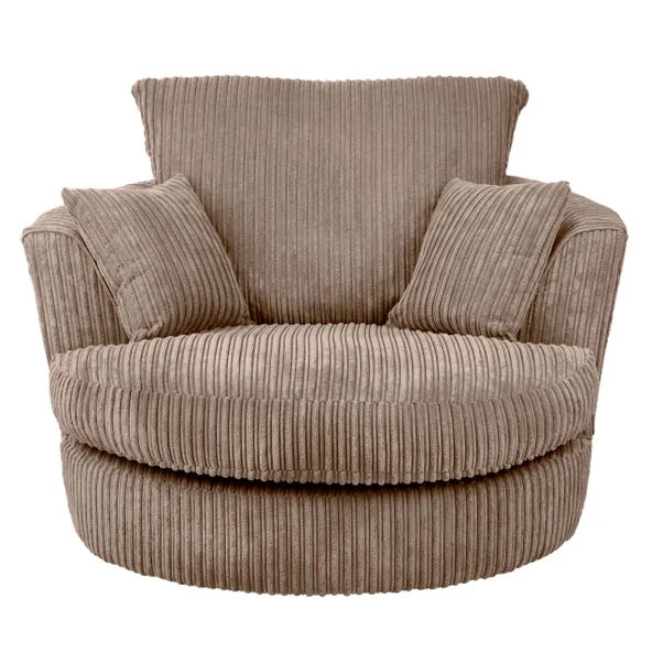 Dunelm Blake Jumbo Cord Swivel Chair Dunelm Blake Jumbo Cord Swivel Chair -Harmony Furniture Store 30753404 alt01
