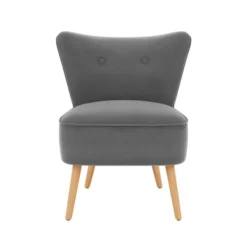 Dunelm Eliza Velvet Cocktail Chair -Harmony Furniture Store 30754958 alt02