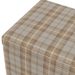 Dunelm Oswald Check Ottoman Storage Bench -Harmony Furniture Store 30761376 alt05