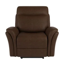 Dunelm Monte Faux Suede Manual Reclining Armchair -Harmony Furniture Store 30762285 alt03