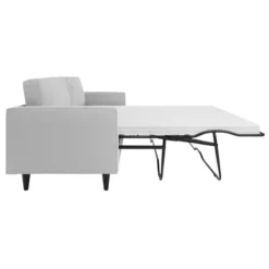 Dunelm Zoe Light Grey Boucle 3 Seater Sofa Bed -Harmony Furniture Store 30762497 alt05