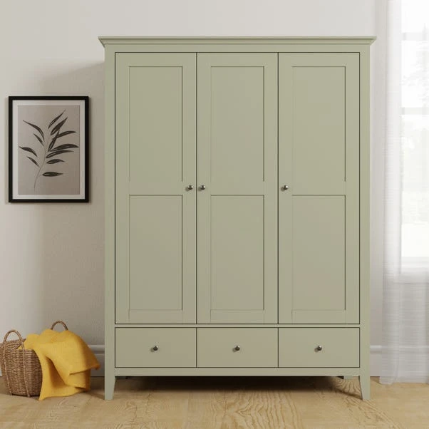 Dunelm Lynton Triple Wardrobe Dunelm Lynton Triple Wardrobe -Harmony Furniture Store 30764285