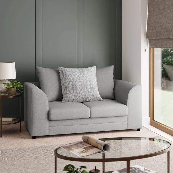 Dunelm Washington Chenille Combo 2 Seater Sofa Dunelm Washington Chenille Combo 2 Seater Sofa -Harmony Furniture Store 30764992