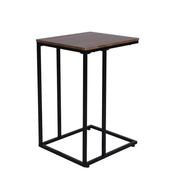 Dunelm Charlie Rustic Wood Effect C-Shaped Side Table Dunelm Charlie Rustic Wood Effect C-Shaped Side Table -Harmony Furniture Store 30765712 alt02