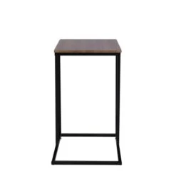 Dunelm Charlie Rustic Wood Effect C-Shaped Side Table 4 Dunelm Charlie Rustic Wood Effect C-Shaped Side Table -Harmony Furniture Store 30765712 alt04