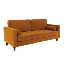 Dunelm Zoe Velvet 3 Seater Sofa 2 Dunelm Zoe Velvet 3 Seater Sofa -Harmony Furniture Store 30766215 alt02