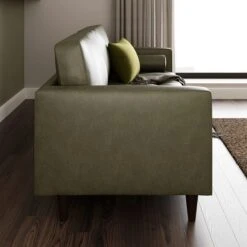 Dunelm Zoe Faux Leather 3 Seater Sofa -Harmony Furniture Store 30766233 alt03