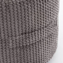 Dunelm Kid's Jenson Charcoal Waffle Pouffe 3 Dunelm Kid's Jenson Charcoal Waffle Pouffe -Harmony Furniture Store 30766419 alt04