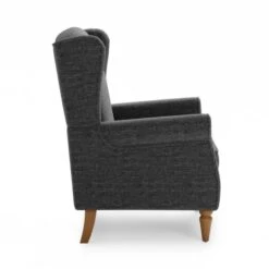 Dunelm Oswald Self Assembly Chenille Chair 3 Dunelm Oswald Self Assembly Chenille Chair -Harmony Furniture Store 30766498 alt03