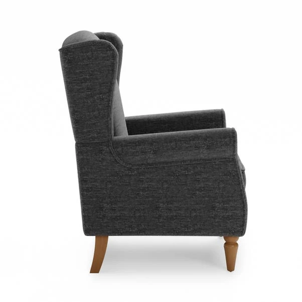 Dunelm Oswald Self Assembly Chenille Chair Dunelm Oswald Self Assembly Chenille Chair -Harmony Furniture Store 30766498 alt03