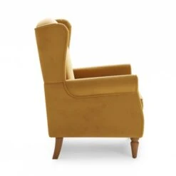 Dunelm Oswald Self Assembly Velvet Chair -Harmony Furniture Store 30766623 alt03
