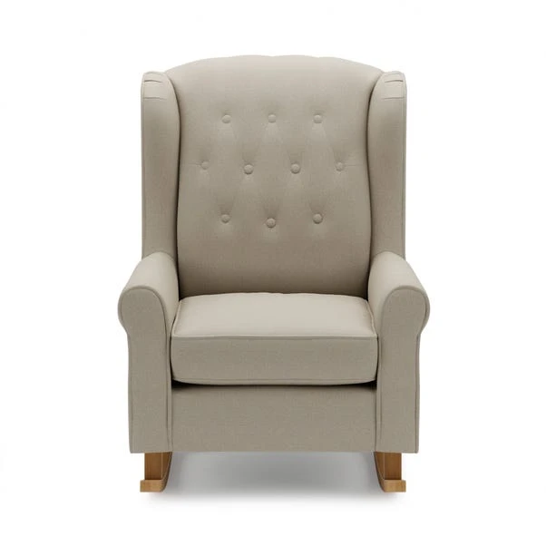 Dunelm Oswald Faux Wool Button Back Rocking Chair Dunelm Oswald Faux Wool Button Back Rocking Chair -Harmony Furniture Store 30766625 alt02