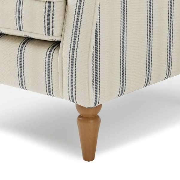 Dunelm Oswald Self Assembly Pinstripe Armchair Folkstone Blue Dunelm Oswald Self Assembly Pinstripe Armchair Folkstone Blue -Harmony Furniture Store 30766628 alt05