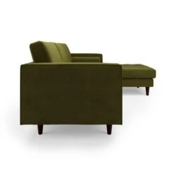 Dunelm Zoe Velvet Right Hand Corner Sofa -Harmony Furniture Store 30767175 alt03