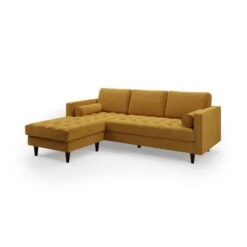 Dunelm Zoe Velvet Left Hand Corner Sofa -Harmony Furniture Store 30767178 alt02