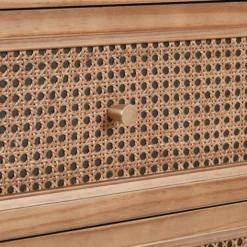 Dunelm Franco 5 Drawer Chest, Black -Harmony Furniture Store 30768078 alt03