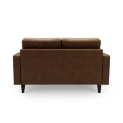 Dunelm Alfie Faux Leather 2 Seater Sofa 4 Dunelm Alfie Faux Leather 2 Seater Sofa -Harmony Furniture Store 30768419 alt04