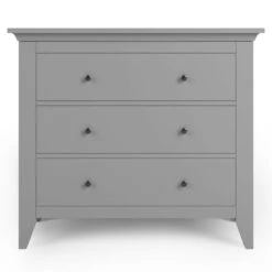 Dunelm Lynton 3 Drawer Chest, Grey -Harmony Furniture Store 30768452 alt02