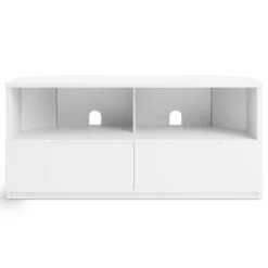 Dunelm Larson Corner TV Unit White -Harmony Furniture Store 30768488 alt02