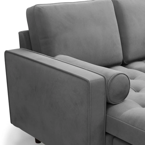 Dunelm Alfie Velvet Corner Chaise Dunelm Alfie Velvet Corner Chaise -Harmony Furniture Store 30768604 alt06