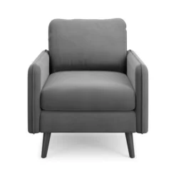 Dunelm Milton Velvet Armchair In A Box 2 Dunelm Milton Velvet Armchair In A Box -Harmony Furniture Store 30768619 alt02
