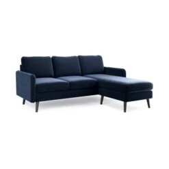 Dunelm Milton Velvet Corner Chaise In A Box 2 Dunelm Milton Velvet Corner Chaise In A Box -Harmony Furniture Store 30768620 alt03