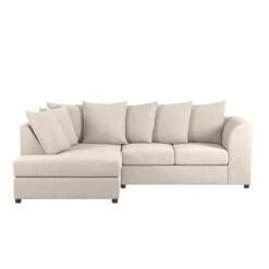 Dunelm Blake Soft Texture Fabric Corner Sofa -Harmony Furniture Store 30768688 alt02